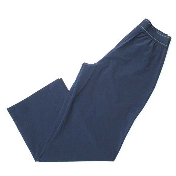 NWT Alo Yoga Regular Suit Up Trouser in Navy Pleated Loose Relaxed Pants XS - Picture 5 of 7